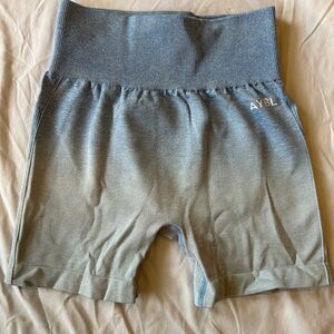 Aybl blue ombré shorts